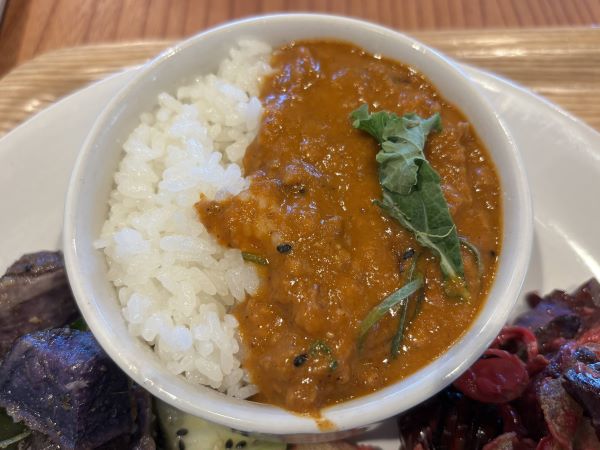 大豆ミートのココナッツカレー（ごはん付）