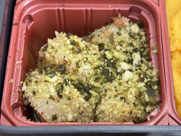 帆立貝柱の香草パン粉焼き