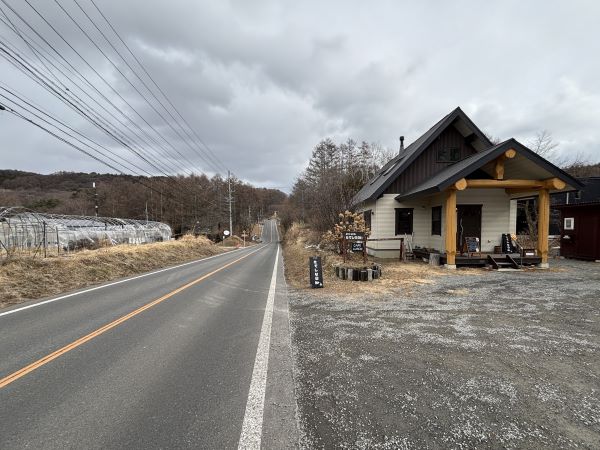 茅野市街方面からの場合